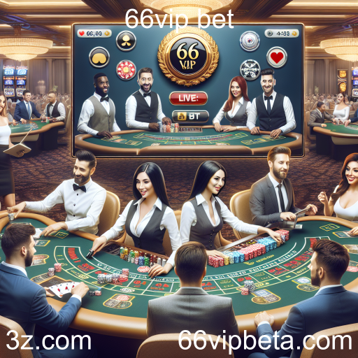 A Experiência Imersiva dos Jogos Ao Vivo na 66vip Bet
